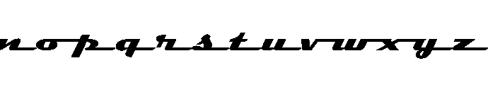 Magneto Extended Bold Font LOWERCASE