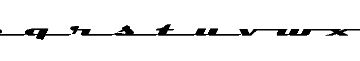 Magneto Extended Super Bold Font LOWERCASE