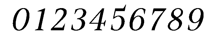 Mai Regular Italic Font OTHER CHARS