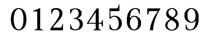 Mai Regular Font OTHER CHARS