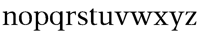 Mai Regular Font LOWERCASE