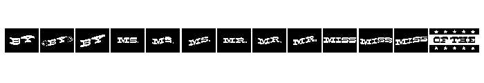 Mamute Catchwords Font LOWERCASE