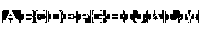 Mamute Condensed Regular Font UPPERCASE