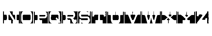 Mamute Condensed Regular Font LOWERCASE