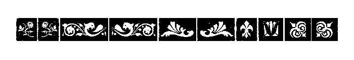 Mamute Ornaments Font OTHER CHARS