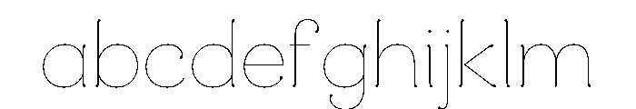 Mandevilla Light FONT