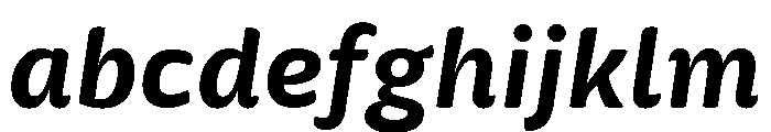 Mangerica Bold Italic FONT