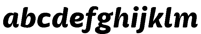 Mangerica Extra Bold Italic FONT