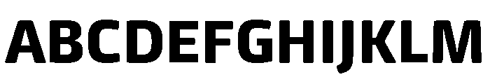 Mangerica Extra Bold Font UPPERCASE