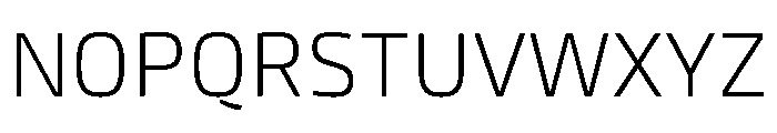 Mangerica Extra Light Font UPPERCASE