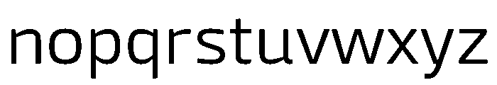Mangerica Light Font LOWERCASE