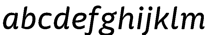 Mangerica Regular Italic FONT