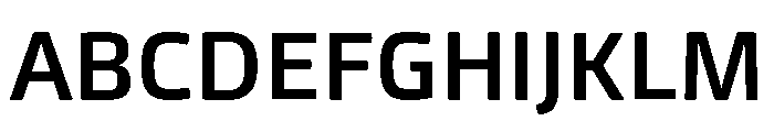 Mangerica Semi Bold Font UPPERCASE