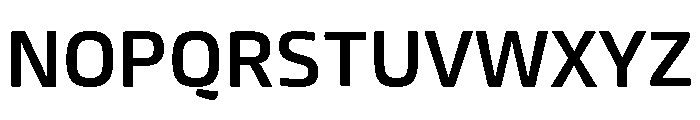 Mangerica Semi Bold Font UPPERCASE