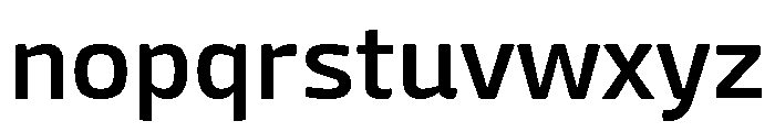 Mangerica Semi Bold Font LOWERCASE