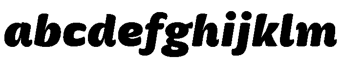 Mangerica Ultra Italic FONT