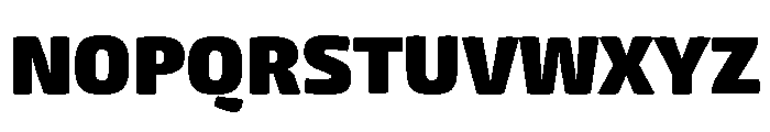 Mangerica Ultra Font UPPERCASE
