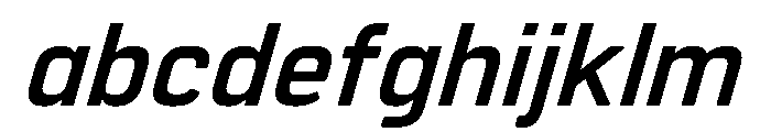 Manifold Bold Oblique FONT