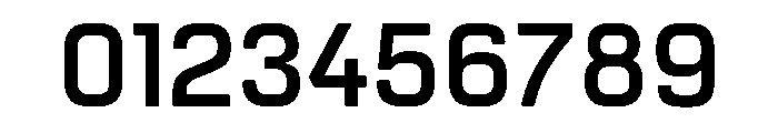 Manifold Bold Font OTHER CHARS