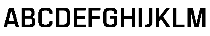 Manifold Bold Font UPPERCASE