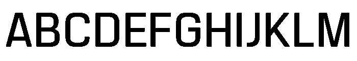 Manifold Demi Bold Font UPPERCASE