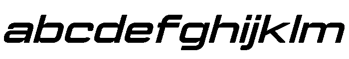 Manifold Extended Extra Bold Oblique FONT