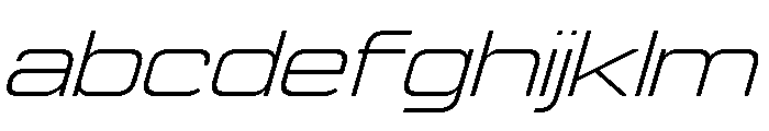 Manifold Extended Light Oblique FONT
