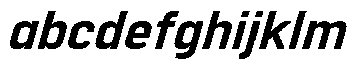 Manifold Extra Bold Oblique FONT
