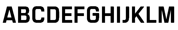 Manifold Extra Bold Font UPPERCASE