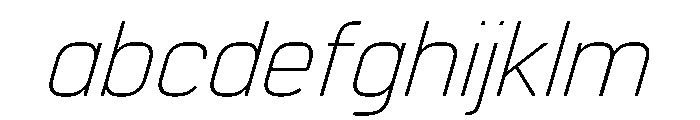 Manifold Italic FONT