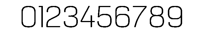 Manifold Light Font OTHER CHARS