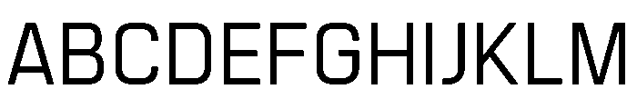 Manifold Medium Font UPPERCASE