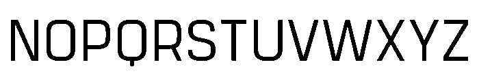 Manifold Medium Font UPPERCASE
