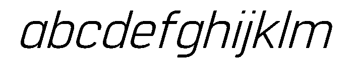 Manifold Regular Oblique FONT