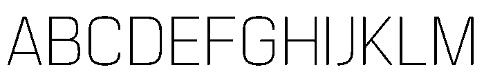 Manifold Font UPPERCASE