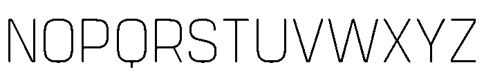 Manifold Font UPPERCASE