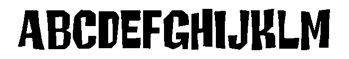 Manihot Clean Font UPPERCASE