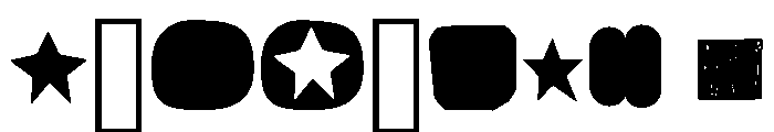Manihot Dingbats Font OTHER CHARS
