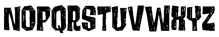 Manihot Regular Font UPPERCASE