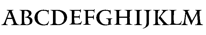 Mantinia CC Regular Font UPPERCASE