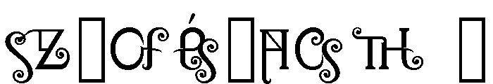 Mantra Xpert Font OTHER CHARS