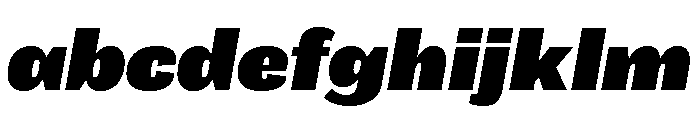 Maple Black Italic FONT