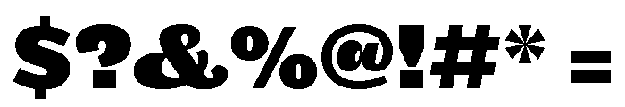 Maple Black Font OTHER CHARS