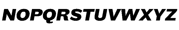 Maple Bold Italic Font UPPERCASE