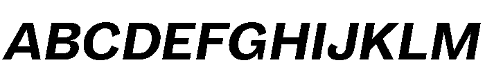Maple Medium Italic Font UPPERCASE