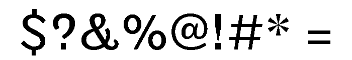 Maple Regular Font OTHER CHARS