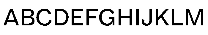 Maple Regular Font UPPERCASE