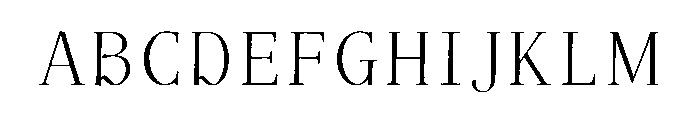 Marcel Caps Font UPPERCASE