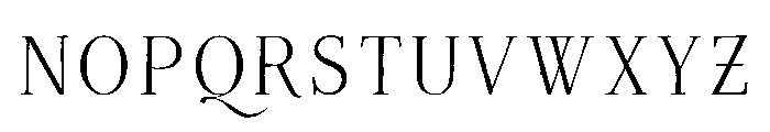 Marcel Caps Font LOWERCASE