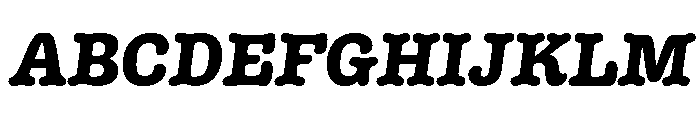 Margot Regular Italic Font UPPERCASE